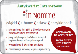 Antykwariat Internetowy In Nomine - wizytówka (kliknij, aby zobaczyć powiększenie).